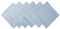 DII Solides Servietten-Set Kollektion:, Baumwolle, hellblau, 20 x 20 (Set of 6), 6
