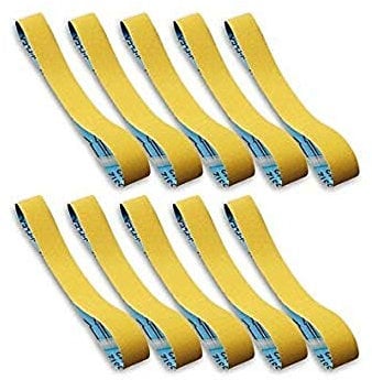 Flex Schleifband ZIRCOFLEX (10 Stück, 618x40 mm, Korn P 36, aus selbstschärfendem Zironkorund, für Stahl/Edelstahloberflächen, Schleifwerkzeug) 223.670