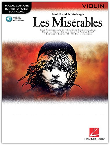 Hal Leonard Les Miserables for Violin - Instrumental Play-Along Book/CD