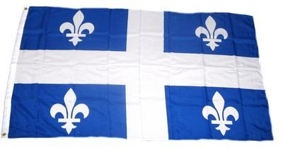 Flagge Fahne Kanada - Quebec 90 x 150 cm FLAGGENMAE®
