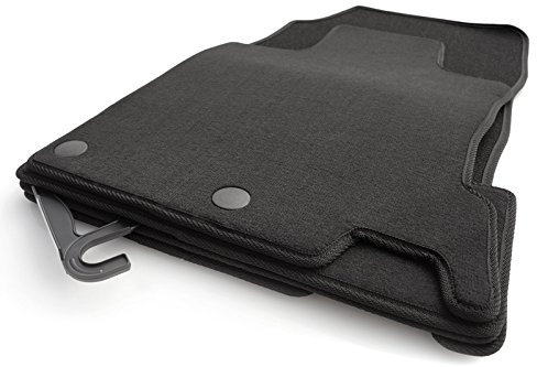 kh Teile Fußmatten Velour Automatten Original Qualität 4-teilig schwarz