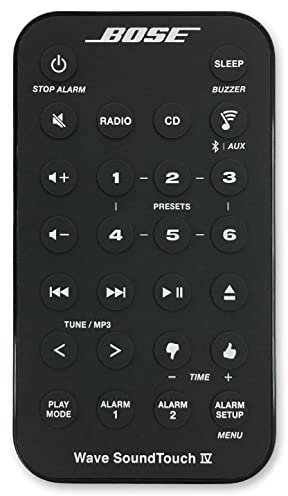 Bose Wave Soundtouch Series IV Télécommande Noir