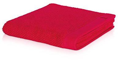 möve New Essential Duschtuch 80 x 150 cm aus 100% Baumwolle, carmine