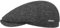 Stetson Belfast Tweed Flatcap Schirmmütze Schiebermütze Wollcap Mütze für Herren mit Schirm, Futter Winter (58 cm - anthrazit)