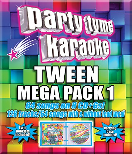 Party Tyme Karaoke - Tween Mega Pack 1[8 CD][64+64-Song Party Pack]