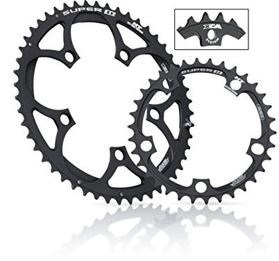 Miche Unisex – Erwachsene Super 11 BCD 110 Kettenblatt, Schwarz, One Size