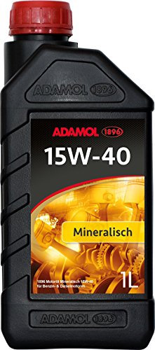 ADAMOL 1896 01180140 Mineralisches Motorenöl 15W-40, 1L