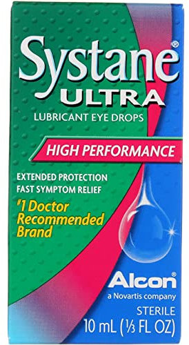 Systane Ultra High Performance Lubricant Eye Drops Alcon - 10Ml (Pack Of 3)