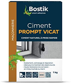 Bostik Ciment Prompt Vicat Beige 1kg