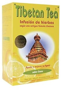 Tibetan Tea Infusión de Hierbas Limón - 90 bolsitas