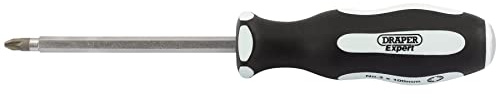 Draper 35230 Expert Pound Thru PZ Type Number 2 Screwdriver with Soft Grip, 100mm