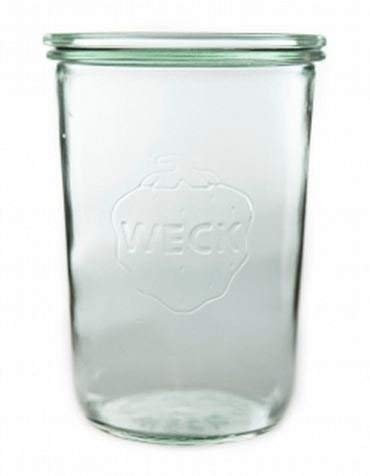 Lot de 6 grands bocaux Weck de 850 ml Design classique fabriqué en Allemagne. Modèle :