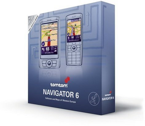 Tomtom Navigator 6 Software mit Kartenmaterial von Westeuropa auf 1 GB Mini SD Card + Adapter