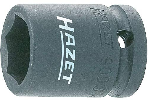 HAZET Kraft-Steckschlüsseleinsatz 900S-13, 1/2 Zoll (12,5 mm) Vierkant | 1/2 Zoll (12,5 mm) Vierkant hohl, Antrieb 1/2 Zoll (12,5 mm) Vierkant hohl, Abtrieb Außen-Tractionsprofil Sechskant, SW 13 mm