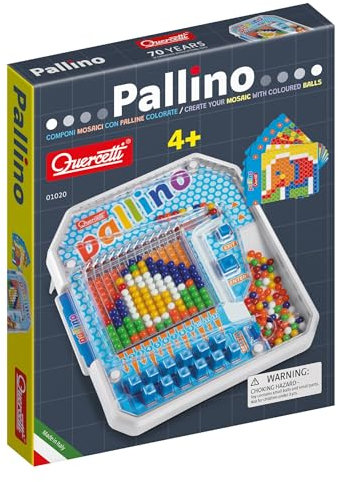 Quercetti - Pallino - gioco educativo per bambini da 4 anni, palline colorate – 1020