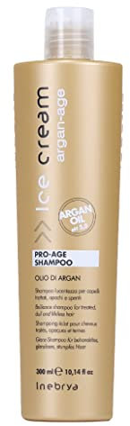 Inebrya Argan-Age Shampoo, 300 ml, weiße Creme