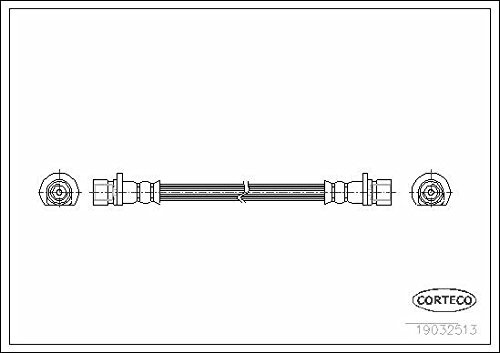 Corteco 19032513 Brake Hose