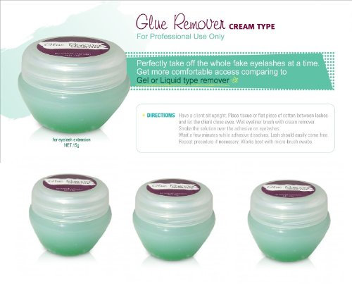 Premium Cream Adhesive / Glue Remover 15g - Eyelash Extensions