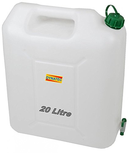 20 Litre Plastic Jerry Can & Pouring Tap Water Container Carrier Bottle 20L CS/J018