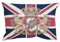 Mars & More Halbes Kissen Flaggen Emblem Dekokissen Zierkissen Couchkissen
