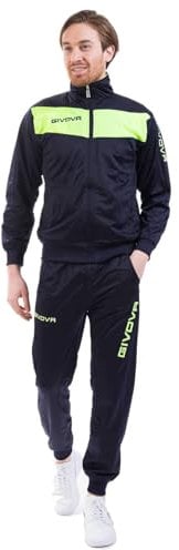 GIVOVA Herren Sportoutfit TUTA VISA FLUO, mehrfarbig, L, TR018F