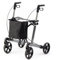 Russka Rollator Vital Leichtgewicht Sitzhöhe 54cm u. 62 cm / verschied. Farben / klappbar Größe Sitzhöhe: 62 cm, Farbe eisblau
