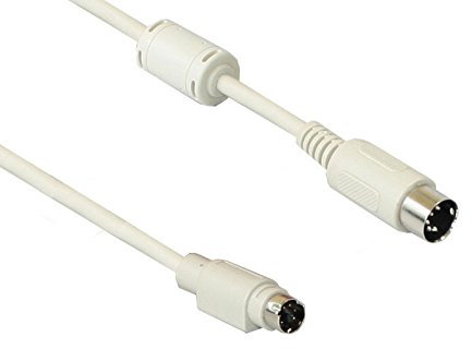 Tastaturadapterkabel Mini DIN 6-Stecker an DIN-5 Stecker, Good Connections®