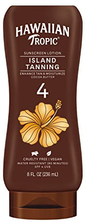 Hawaiian Tropic Tanning Lotion SPF#4 235 ml (Sonnenschutzmittel)