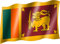 sportfanshop24 Flagge/Fahne SRI Lanka/Ceylon/Srilanka Staatsflagge/Landesflagge/Hissflagge mit Ösen 150x90 cm, sehr Gute Qualität