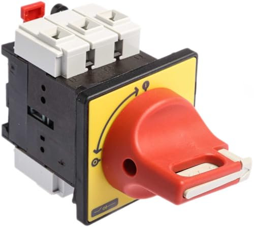 Schneider Electric - TeSys VCF - inter.-sectionneur - 3P - 690V 25A - poignée rouge cadenassable - VCF0