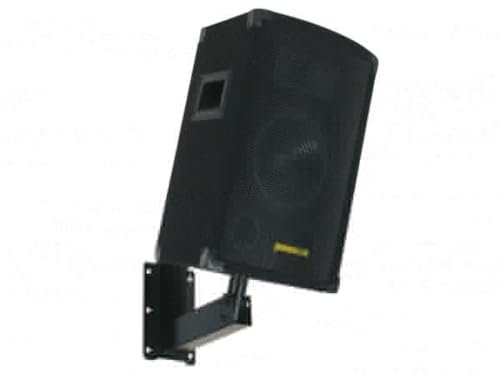 HQ-Power Support de montage, pour enceinte, charge maximale 25 kg, métal, noir