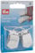 Prym 405.220 Brace Clips, Stahllegierung, Silver, 18 mm, silberfarbig, 2 Stück