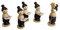 Rudolphs Schatzkiste Miniaturfiguren Kurrendefiguren bunt klein HxBxT 3-4,5x1x1cm NEU Seiffen Erzgebirge Dekoration Holzfiguren Weihnachten Fensterschmuck Spielzeug Deko Weihnachtsfigur