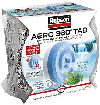 Recambio pastilla deshumidificador rubson aero 360º aromaterapia frescura