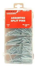 Pearl PXP151 Assorted Split Cotter Pins (Pack of 850)