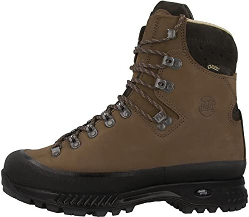 Hanwag Herren Alaska GTX Kletterschuhe, Braun Erde, 49.5 EU