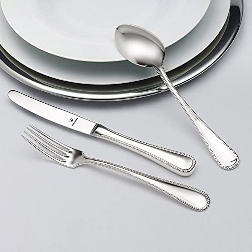 Wilkens Silberbesteck Set 30-teilig Perlstab Louis XVI in 925 Sterlingsilber