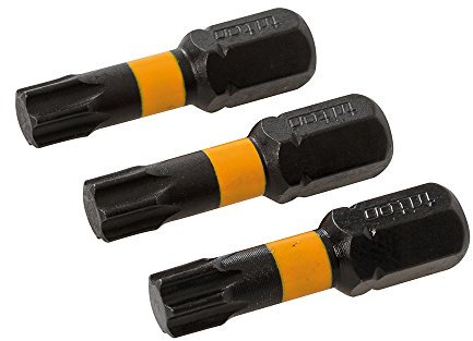 Triton T30 25 mm T30 Screwdriver Impact Bit 3pk