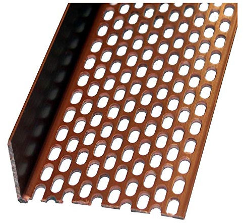 Lüftungsprofil 30 x 30 ziegelrot/Bd a 20 x 2,5 m Stäbe