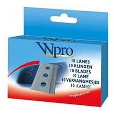 Wpro lgv009 Box mit 10 Klingen für Schaber Edelstahl