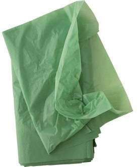 Colour Coded 'Refuse/ Bin Liners Sacks - Green - Size 450 x 725 x 850 mm - 80Ltr - (Pack 50)