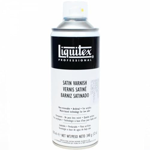 Liquitex 3950030 - Vernice Spray Professionale A Base D'acqua, Satinato, 400 ml, 1 Pezzo