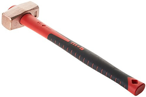 MOB Outillage 0365110701 Massette Cuivre œil conique avec manche Tri matière 1000 g
