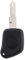 MagiDeal Télécommande 1 Bouton Porte-clefs avec Lame Remplacement pour Peugeot 205 206 306 106 405 406