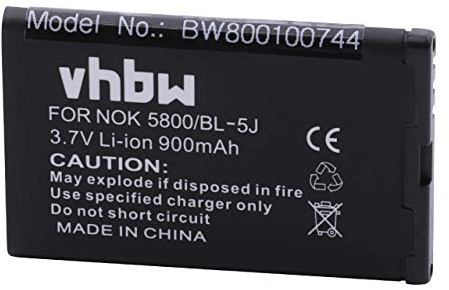 vhbw Akku kompatibel mit Doro Primo 365 | Handy Smartphone Telefon (900 mAh, 3,7 V, Li-Ion)