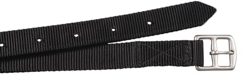 EquiRoyal Equitare Nylon Stirrup Leathers 1x54 Black