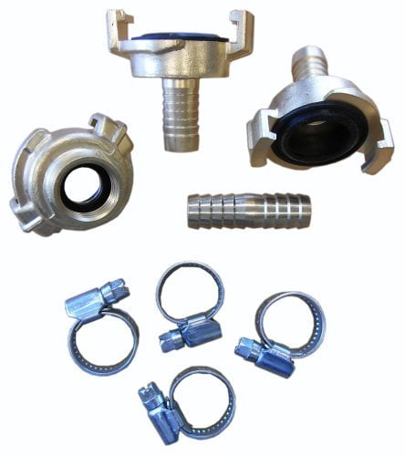 Sirocco 5399100 Messing Fitting Anschlussset Messing, für 2,5 cm (1 Zoll) Schlauch