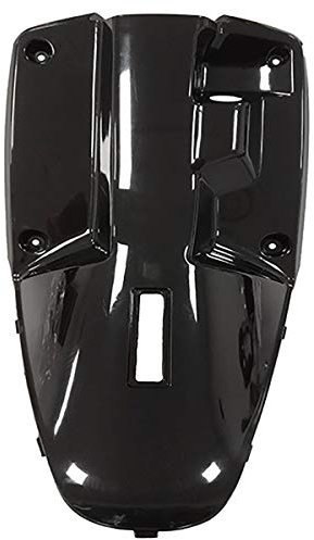 one by Camamoto cod. 77365998 plastica paragambe/contro scudo di colore nero lucido (come l'originale) compatibile con yamaha bw's original/mbk booster spirit 50cc anno dal 1990 al 2003