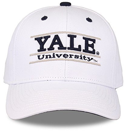 The Game Yale University NCAA Mütze für Erwachsene, verstellbar, Weiß