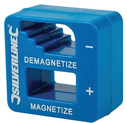 Silverline Magnetiser/Demagnetiser 50 x 50 x 30mm (245116)